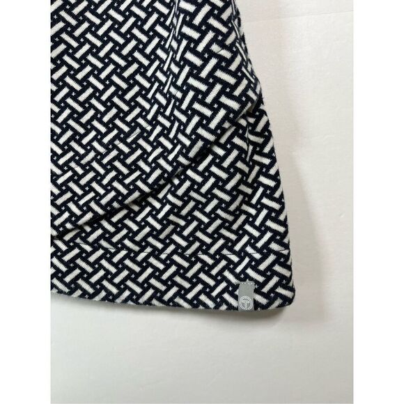 T By Talbots Asymmetrical Cross Stitch Lightweight Sweatshirt Size Large Petite - Picture 5 of 10